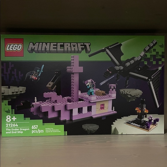 Lego Other - RETIRED! The Ender Dragon and End Ship | LEGO Minecraft (21264) | Factory Sealed